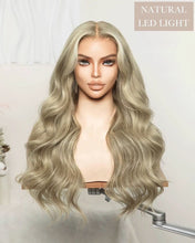 Load image into Gallery viewer, BLONDE HUMAN HAIR WIG - LARISSA 18 INCH