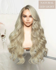 BLONDE HUMAN HAIR WIG - LACEY 22 INCH