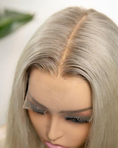 OMBRE BLONDE HUMAN HAIR WIG - ASTI