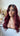 Human Hair Wig Burgundy Red - Dani 18”