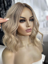 Load image into Gallery viewer, OMBRE BLONDE HUMAN HAIR WIG 14” LILAH