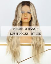 Load image into Gallery viewer, OMBRE BEIGE BLONDE HUMAN HAIR WIG 20 &quot; - JEN