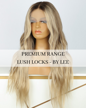 Load image into Gallery viewer, OMBRE BEIGE BLONDE HUMAN HAIR WIG 24 &quot; - JEN