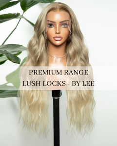 ROOTED BLONDE HUMAN HAIR WIG 22 " - CHRISSY