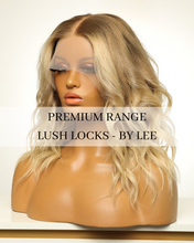 Load image into Gallery viewer, OMBRE BLONDE HUMAN HAIR WIG 14 &quot; - ESTHER
